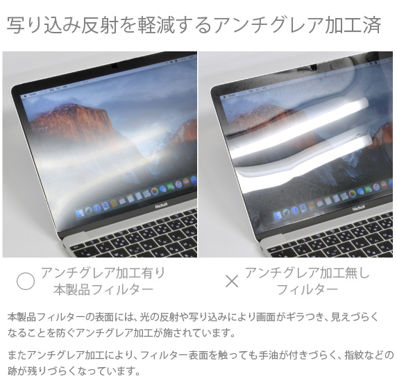MacBook シリーズ用  のぞき見防止フィルター Privaucks プライバックス