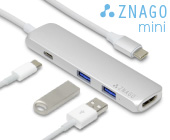 ZNAGO mini USB Type-Cマルチアダプタ