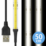 LEDテープライト 線状の貼レルヤ USB 50cm 昼光色