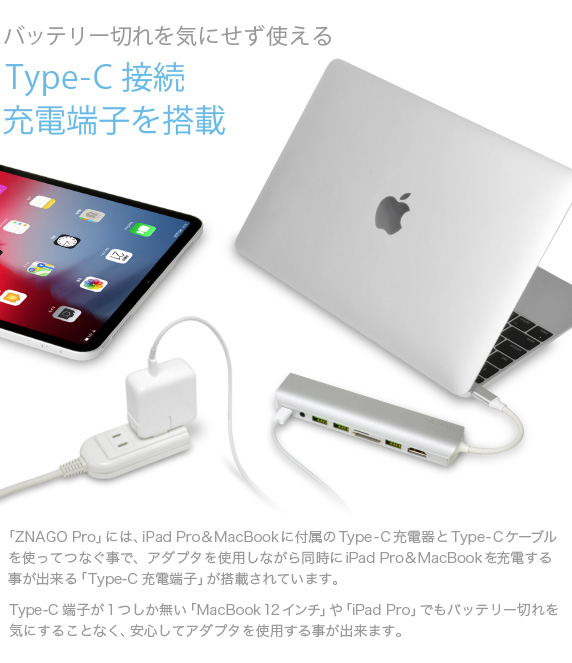 ZNAGO Pro 9 in 1 USB Type-C マルチ アダプタ